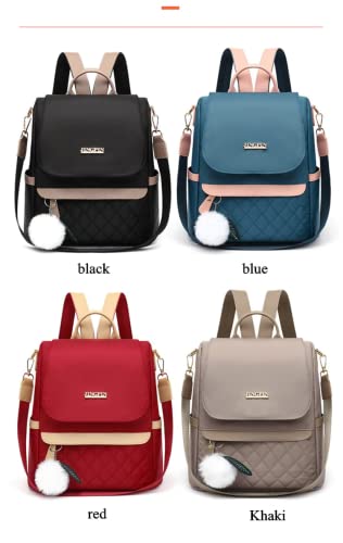 Bolsa estilo Mochila feminino de Poliester (AZUL)