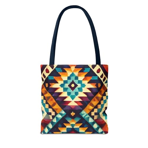 Southwest Tote Bag, Tribal Print Market Bag, Boho Shopping Tote, Ethnic Handbag,2