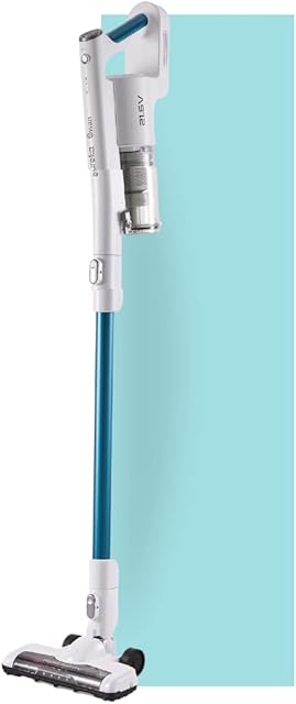 Swan Rapidclean Cordless Ultra Lightweight 3-in-1 Stick Vacuum Cleaner, 0.45L Dust Capacity, 40 Min Run Time, Blue & White, SC15826N