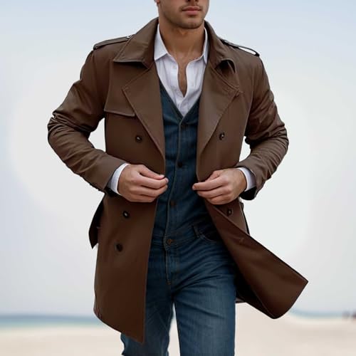 Chaqueta larga vintage ajustada confeccionada en softshell 3