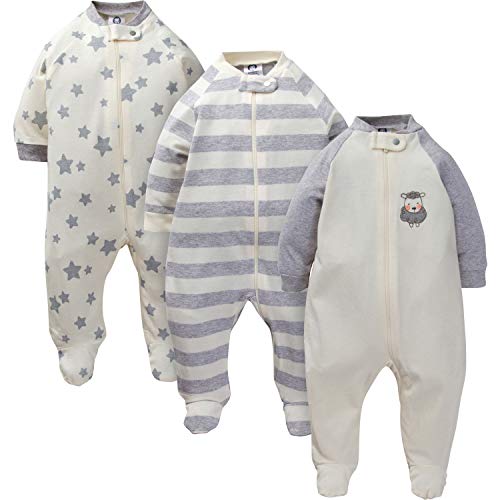 Image of Gerber unisex-baby 3-pack Sleep 'N Play