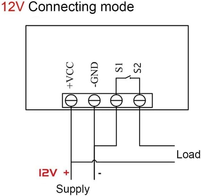 Miniatura 6 de W3230 Módulo controlador de temperatura LED digital Interruptor de termostato digital con sonda impermeable (12V 10A 120W) -67.0 F-248.0 F Salida de