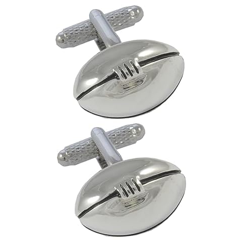 COLLAR AND CUFFS LONDON Rugby Ball Cufflinks Cover