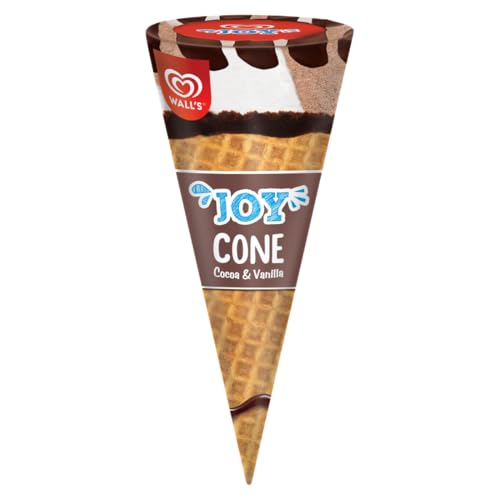 Walls Joy Cocoa Vanilla Cone Ice Cream 110ml