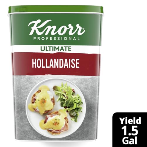 Knorr Professional Ultimate Hollandaise Sauce Mix Vegetarian, Gluten Free, No Artificial Flavors or Preservatives, No added MSG, 30.2 oz, Pack of 4