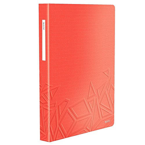Leitz Carpeta de fundas, A4, 80 fundas, Capacidad para 160 hojas, Fundas transparentes, Fucsia, Urban Chic, 46520024