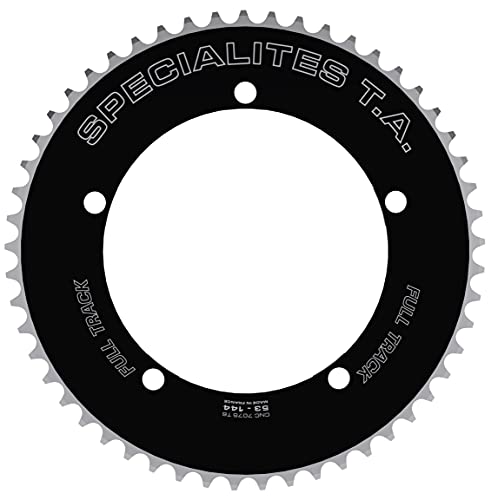 Plateau Piste Full Track 144mm rigide et aérodynamique noir 61 DTS