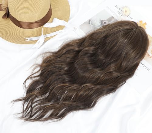 Wavy Hair Topper 20" Hair Toppers for Women with Thinning hair Synthetic Hair toppers for Women, Wigs & Accessories