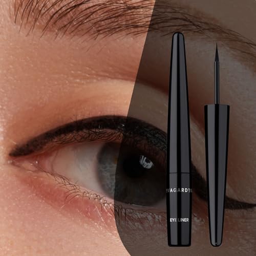 Delineador de ojos líquido EVAGARDEN 01 Negro 0.05 oz miniatura 3
