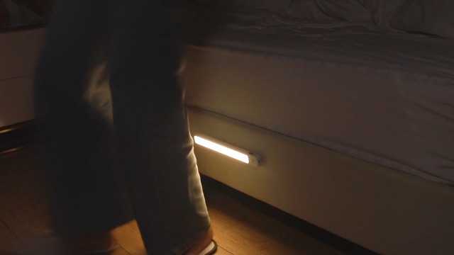 Image of WILLED Under Cabinet & Closet Lights with Remote, Motion Sensor, Rechargeable, Magnetic, 3 Color Temps, Dimmable LED Light Bar for Indoor Kitchen Counter (4 Pack, White)