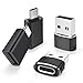 Elebase 6Pack Type C Male to 3.0 Female Charger and 2Pack USB to USB C Adapter,Thunderbolt 4 to Type A OTG Converter for Wireless Mouse Keyboard,iPhone 12 13 14 15,Samsung Galaxy S23 S22,MacBook Pro