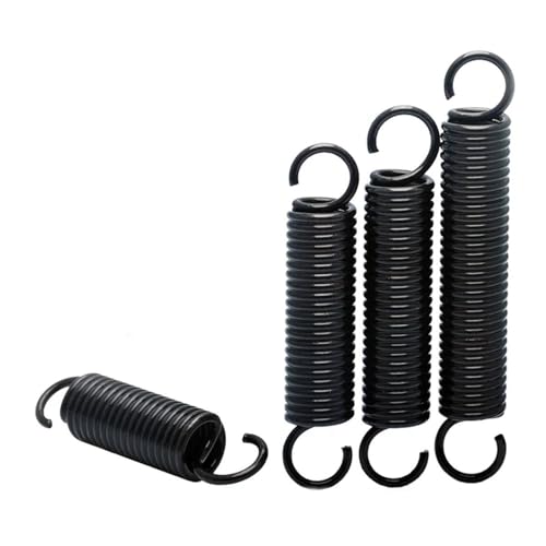 Resorte de extensión de 25mm con longitud de 120mm en acero resistente 4