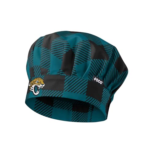 FOCO Jacksonville Jaguars NFL Plaid Chef Hat