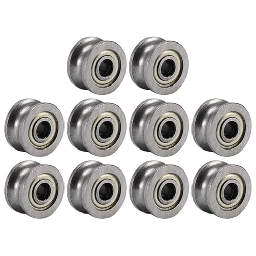 Roulements à billes U624ZZ en acier au carbone durable de haute précision