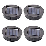 * Sicher zu bedienen: Die LED-Glühbirne hat nur 1,2 V Niederspannung, lange Lebensdauer, energiesparend, keine Hitze, und jeder kann es mit Vertrauen verwenden; Diese wasserdichte Solarleuchte verwendet Solarenergie, die den Stromverbrauch reduzieren kann, eine Menge Kabel sparen und Ihre Laterne charmanter aussehen lässt