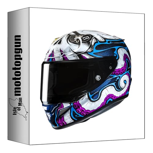 Casque intégral HJC RPHA 12 Kraken MC28 taille M avec des finitions haut de gamme