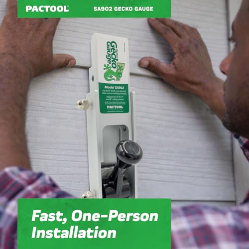 Image of PacTool SA902 Aluminum Gecko Gauge Hardi Board Siding Gauges BRAND NEW
