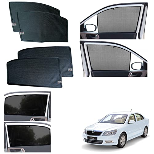 Image of WolkomHome car Fix Curtain Window Shades Half Curtains Sunshade for Laura