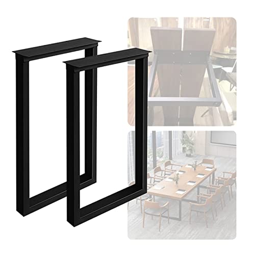 Pieds de rechange en fer robustes de 12 pouces de large pour table basse