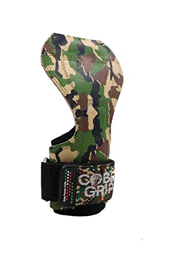 Image of Cobra Grips Weight Lifting Gloves with Adjustable Neoprene Padded Wrist Wraps - Heavy Duty Alternative to Power Lifting Hooks for Deadlifts