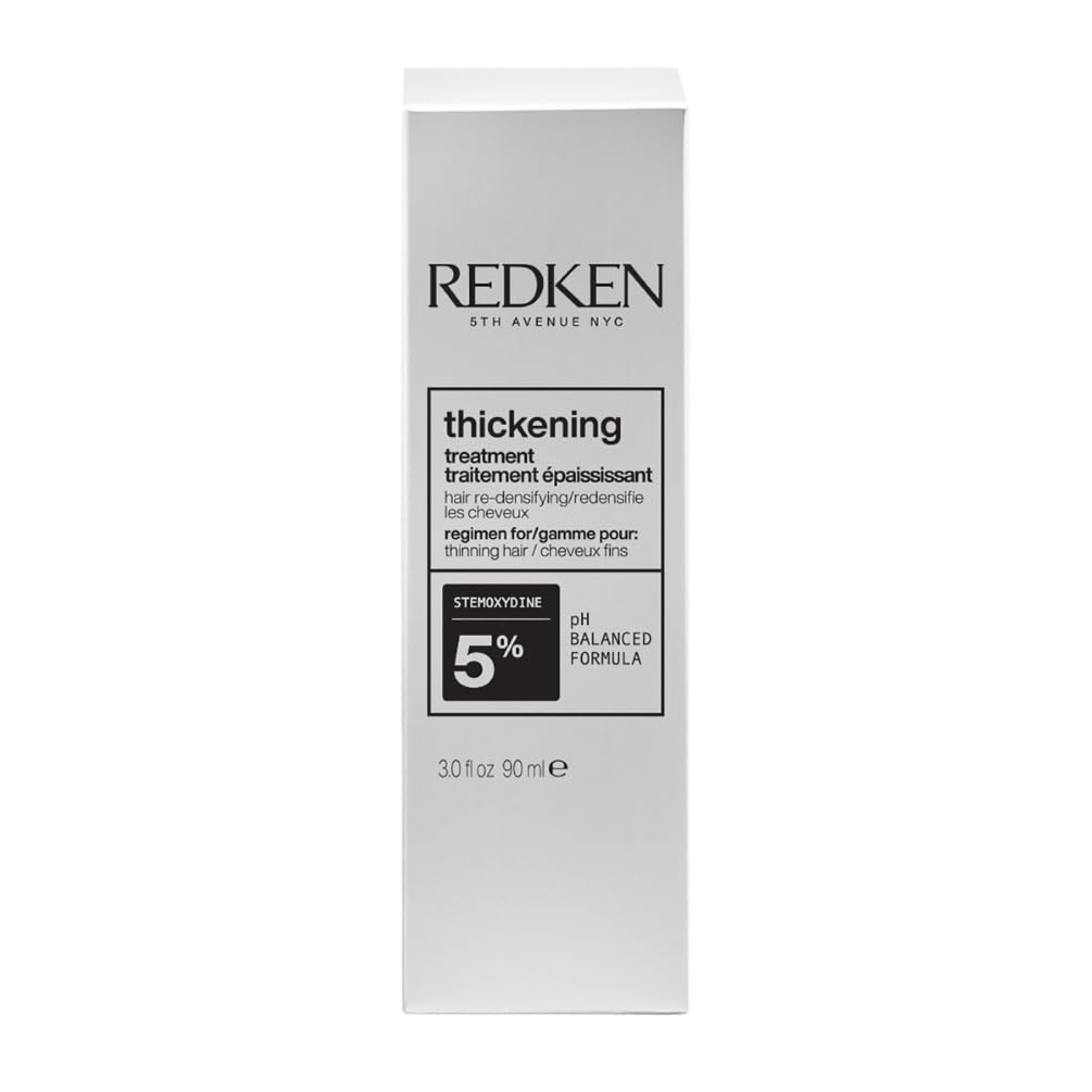 Redken Trattamento Professionale, Siero Leave-in per Capelli in Stato di Diradamento Progressivo, Cerafill Retaliate Stemoxydine 5%, 90 ml