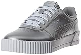 tamaris sneaker gold metallic Gummi-Außensohle PUMA Damen Carina Metallic Fußballschuhe, Grau Silver Silver, 37.5 EU