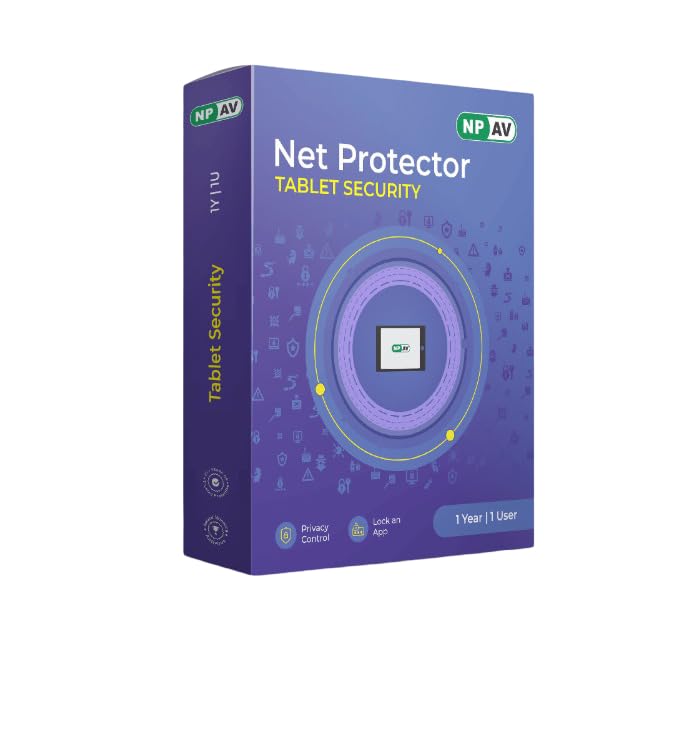 NP AV Net Protector Tablet Security – Advanced Tablet Antivirus & Privacy Protection Software with App Lock Malware Protection, Safe Browsing & Real-Time Security 1 Year 1 User-image-14