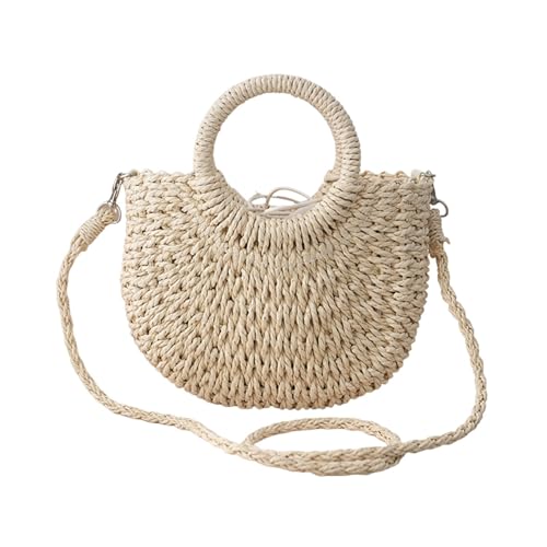 Sac à main tendance en corde de papier beige au tressage artisanal d'exception