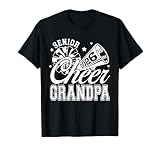 Senior Cheer Grandpa 2026 Proud Cheerleader Grandpa T-Shirt