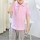 RUIBETYHUA Unisex Baby Jungen Grills Bio Baumwolle Kurzarm Polo Shirts Casual Sommer Shirt Golf T Shirts, Rosa,5-6J