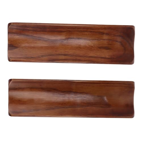 Platos para servir sushi de madera, juego x2 miniatura 6