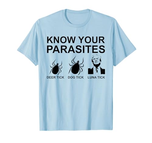 Know Your Parasites T Shirt Anti Trump Tee T-Shirt