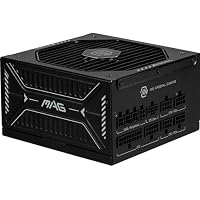 MSI mag PCIE5, Fuente de alimentación, 850W, 80 Plus Gold, ATX