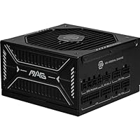 MSI MAG A850GLS PCIE5 Netzteil, 850W, 80 Plus Gold, ATX 3.1, PCIe 5.1 GPU Support, Native 12V-2x6, Zweifarbiger 12V-2x6 Anschluss, ATX PSU, Modulare Kabel