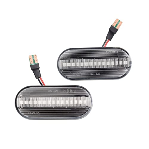 2pcs Side Fender Marker Sequential Indicator Blinker for Seat for Ibiza 6L 2002-2008 Dynamic Turn Signal Light Light Indicator