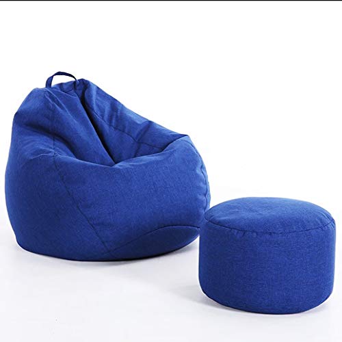 TKLLOVE Tumbona,Home Bean Bag Tumbona Office Portable Tumbona Home Adult Tumbona Sala De Estar Mini Tumbona Hotel Tatami Telas para Tumbona Ocio Pequeño Sofá Portátil Tumbona