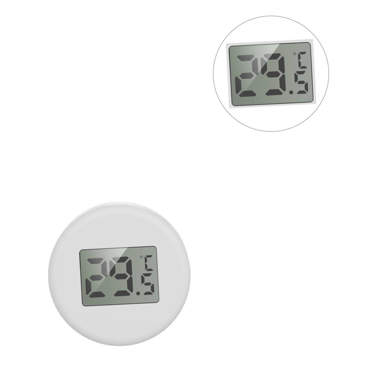 BESPORTBLE 3piezas Digital Sumergible Para Acuario Con Pantalla Lcd Grande y Ventosa Fuerte Para Control De Temperatura Peceras y Acuarios