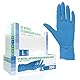 SF Nitrilhandschuhe L Blau – 200 Stück Einweghandschuhe, Einmalhandschuhe, Medizinische Handschuhe, Puderfrei, Latexfrei, Handschuhe Einweg zum Kochen, Putzen, für Medizin, Küche, Kosmetik, Haushalt