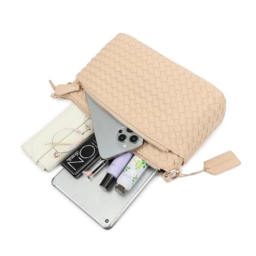 Bolso pequeño de cuero vegano para mujer miniatura 6