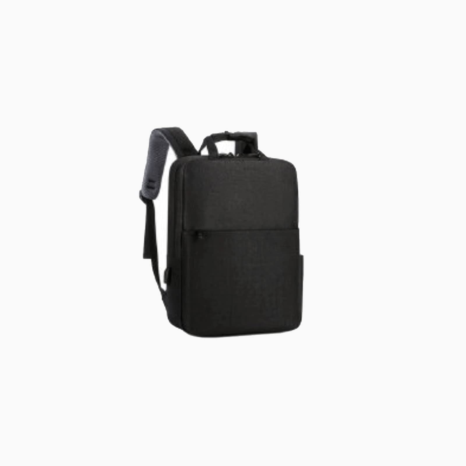 AOCATE Women backpack New Ladies Laptop Backpack Fashion Simple Casual Multi-Purpose Nylon Backpack (Color : Black)