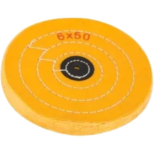 Jinguang Denture Polishing Wheel Yellow 6 x 50 Ply