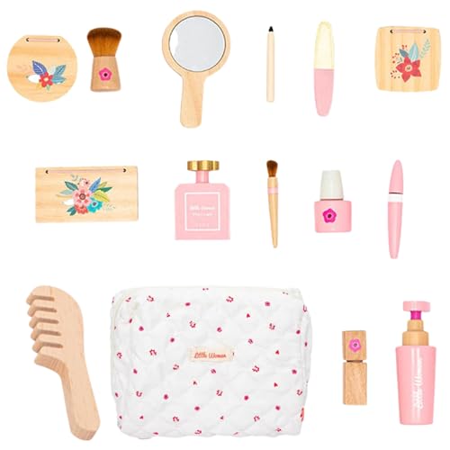 Juego de maquillaje de madera lindo el regalo de cumpleaños ideal