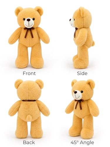 Image of Brown Teddy Bear Soft Toy, 35cm