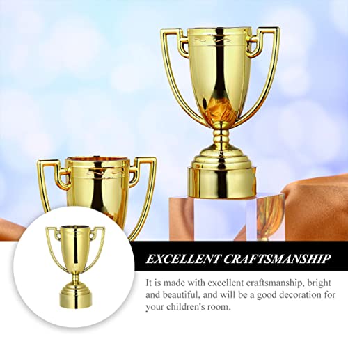 Toyvian 30 Peças Troféu de Prêmio de Ouro para Crianças Troféu de Prêmio para Crianças Troféu Pequen