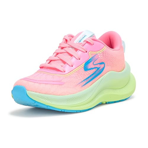 Skechers Girl's Max Cushioning Ascend-Aura Sneaker