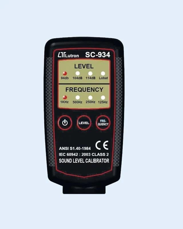 Multi Frequency/Level Sound Level Meter Calibrator (Range: 94/104/114 dB) For Industrial Noise Monitoring, Environmental Testing & Laboratory Audio Calibration | acoustic calibrator | Model: SC-934-picture-10