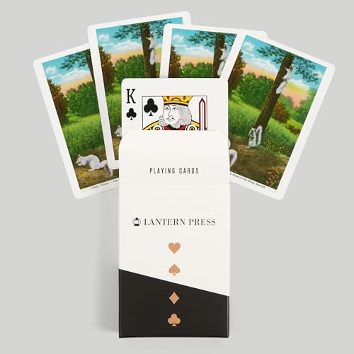 52 Cartas de Póker Olney Illinois Vista Ardillas Blancas miniatura 6