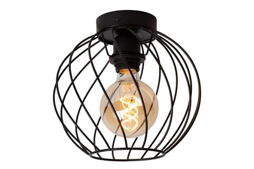 Danza Plafoniera àò 25 cm 1 x E27 Nero
