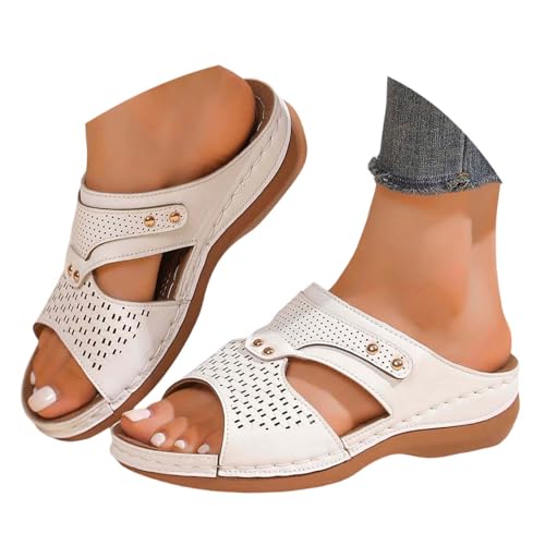 Sandales Femme Été en Sabot Bois Talon Plateforme