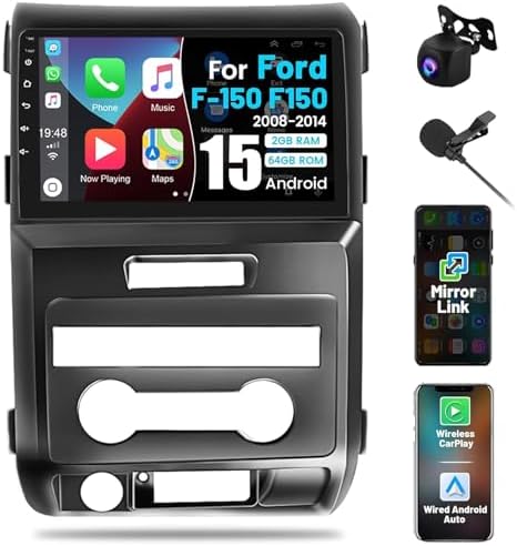 Android Car Radio for Ford F-150 F150 Radio 2008-2014, Wireless Game Controller, Gamepad Joystick, with Dual Vibration and Shoulder Buttons, Suitable for PC-0310-20
